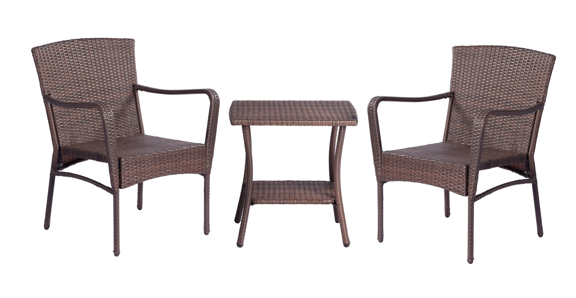 3 Pieces Outdoor Seating Set