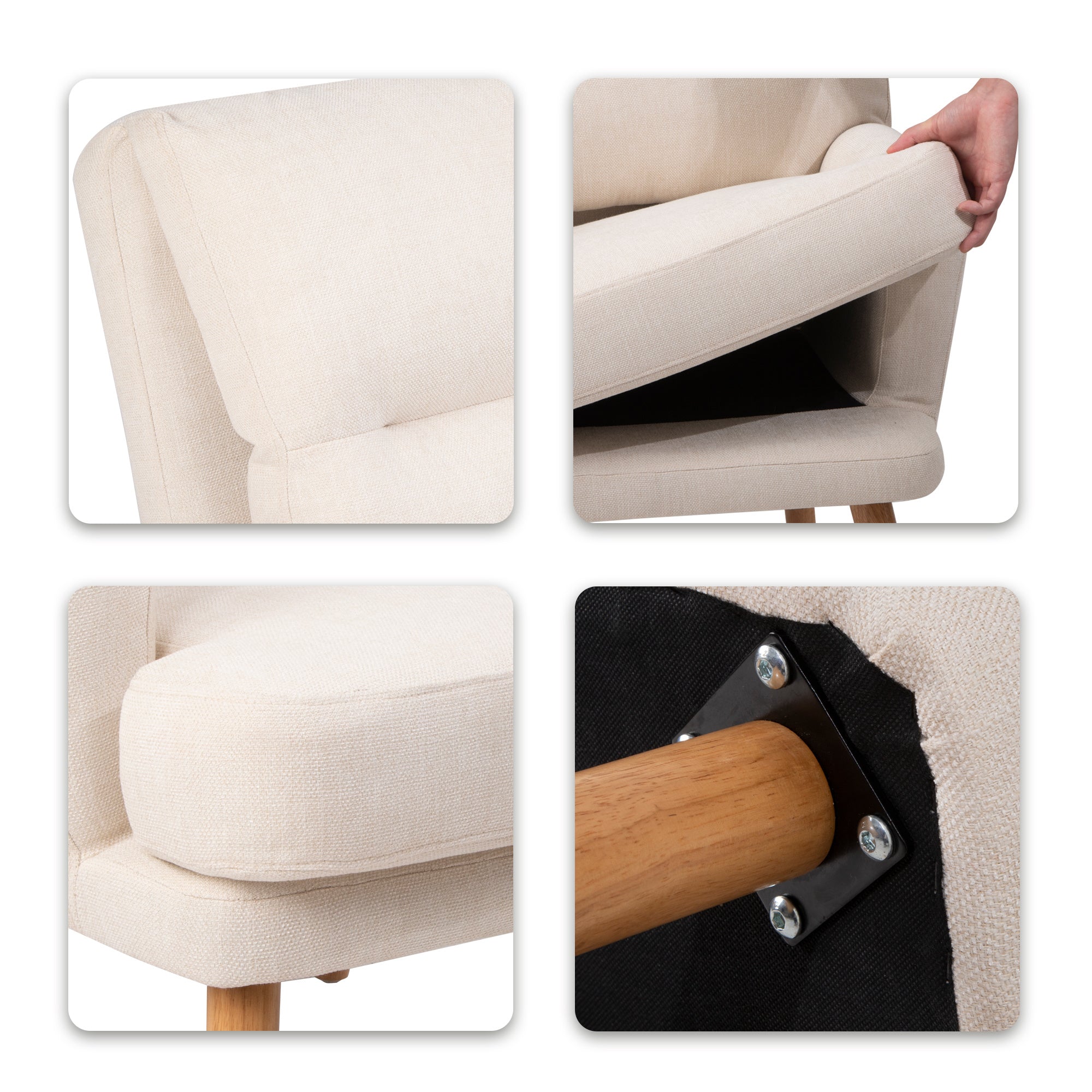 Relaxing Chair with Ottoman